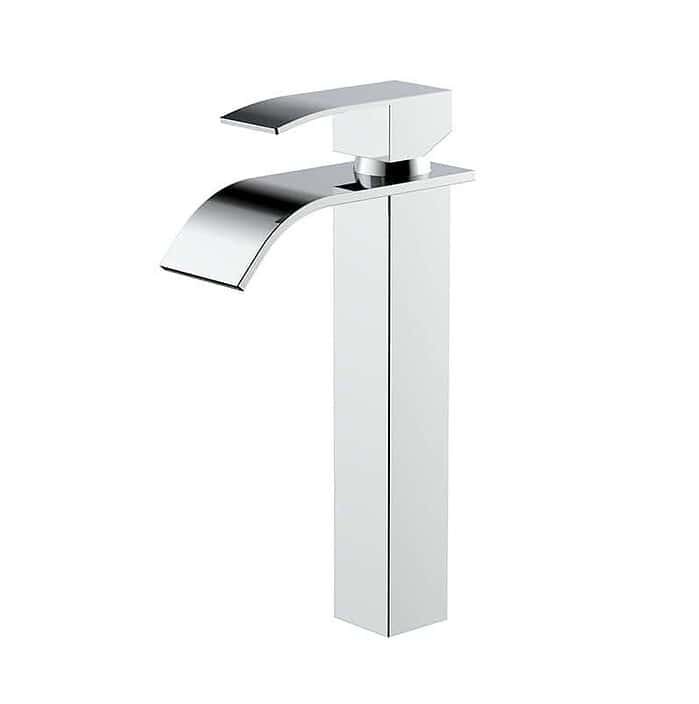 SUS304 bathroom tall countertop waterfall sink faucet | B255 02 - Image 6