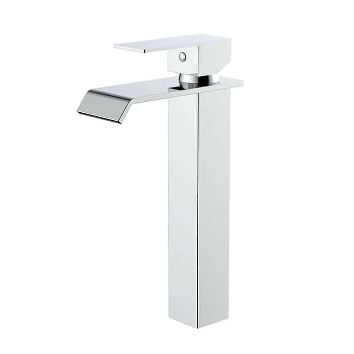 Single hole tall waterfall faucet for countertop sink | B921A 02 - Image 6