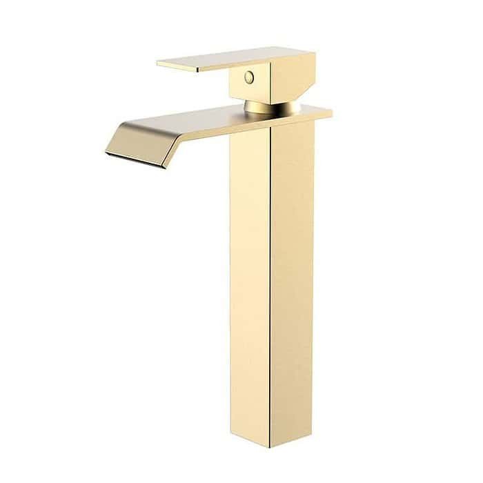 Single hole tall waterfall faucet for countertop sink | B921A 02 - Image 5