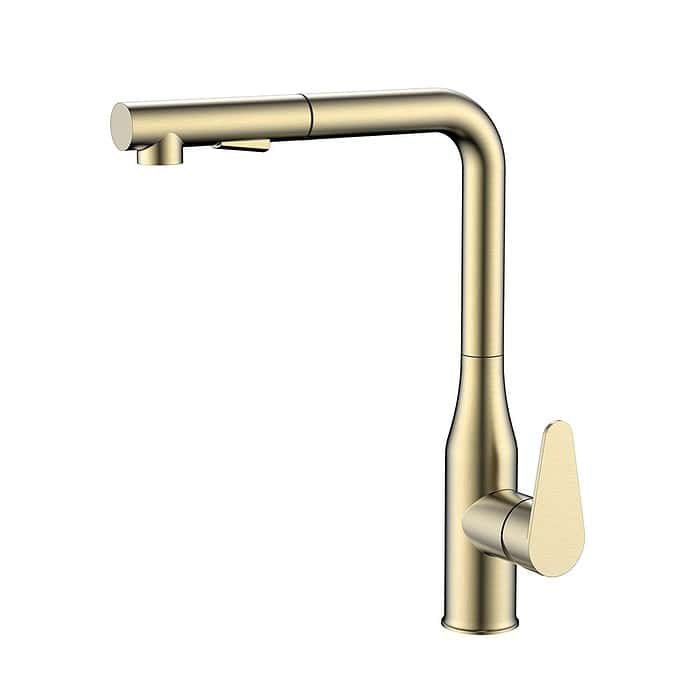Stainless steel kitchen mixer with pull out spray | K712 02 - Image 5