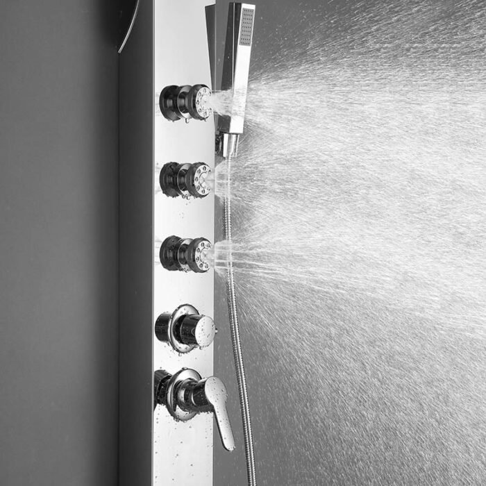Rainfall and waterfall shower panel system | SL907O 14 - Image 5