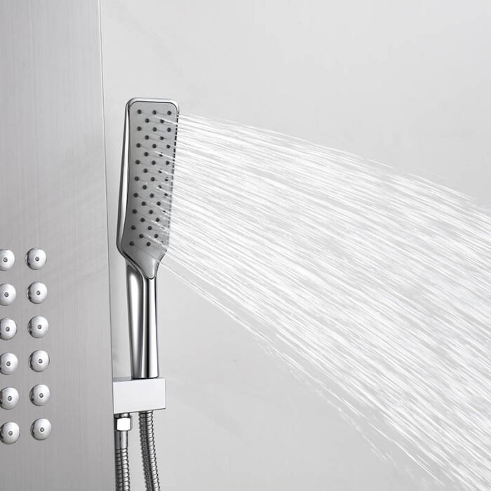 Modern rain shower column with body jets | SL908O 15 - Image 6