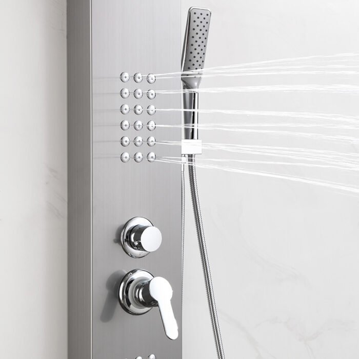 Modern rain shower column with body jets | SL908O 15 - Image 7