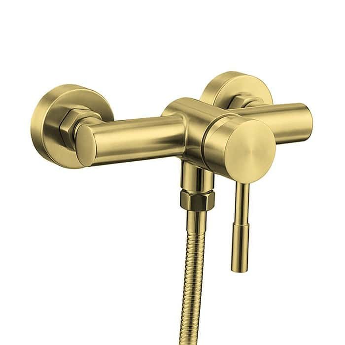 Stainless Steel Shower Mixer with Lever Handle | SO903 11 - Image 4