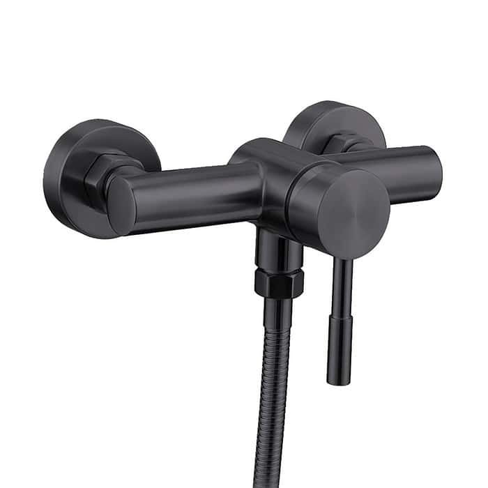 Stainless Steel Shower Mixer with Lever Handle | SO903 11 - Image 2