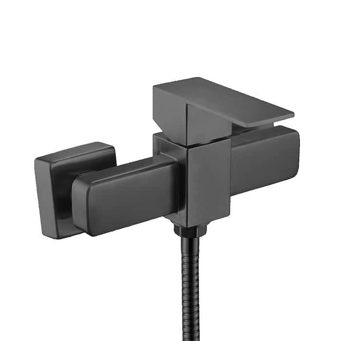 Stainless Steel Square Exposed Shower Mixer | SO921 11 - Image 2