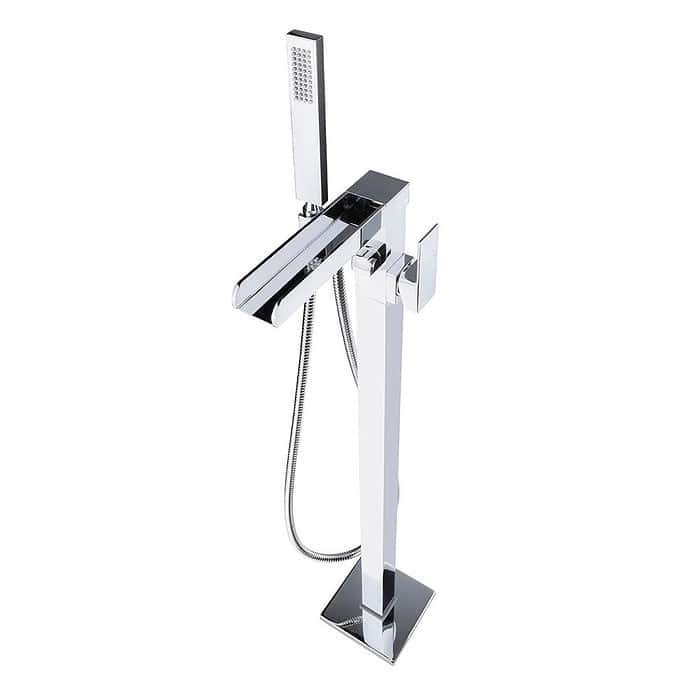 Stainless steel waterfall freestanding tub faucet | SF282A 12 - Image 4