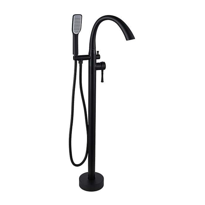 Stainless steel free standing bath spout with mixer | SF285 12 - Image 3