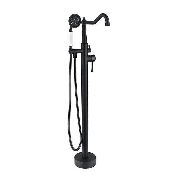 Stainless steel freestanding floor mount roman tub faucet | SF286 12 - Image 3