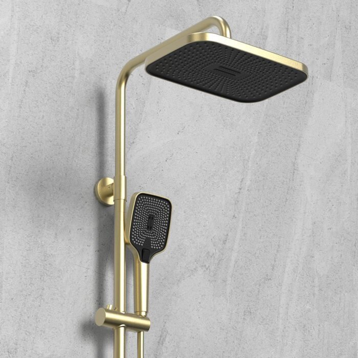 Stainless steel single handle constant temperature shower system | SC845 12 - Image 3