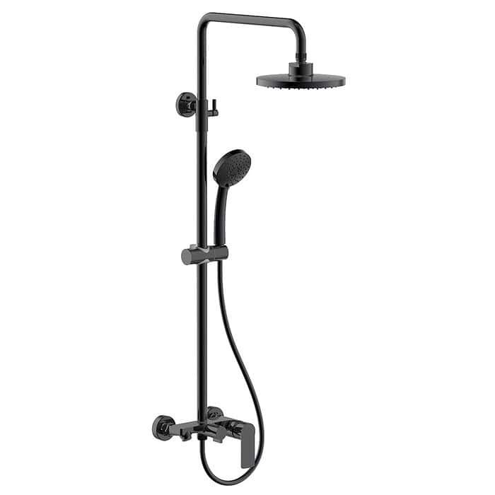 Brass exposed 3 way shower faucet with knob | SO551B 13 - Image 4