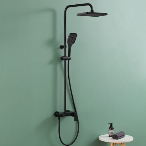Brass 2 funtion push button single handle shower set | SO716 12