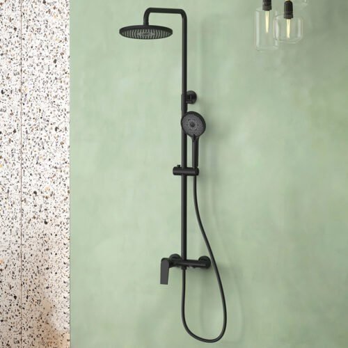 Premium brass round type 3 function shower system | SO720A 13