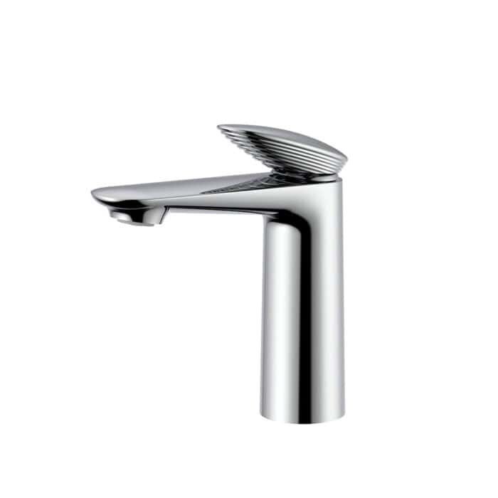 Stepped handle bathroom tap in mixed finish | B022 01 - Image 2