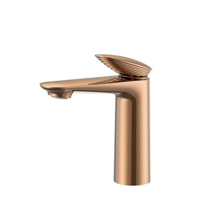 Stepped handle bathroom tap in mixed finish | B022 01 - Image 3