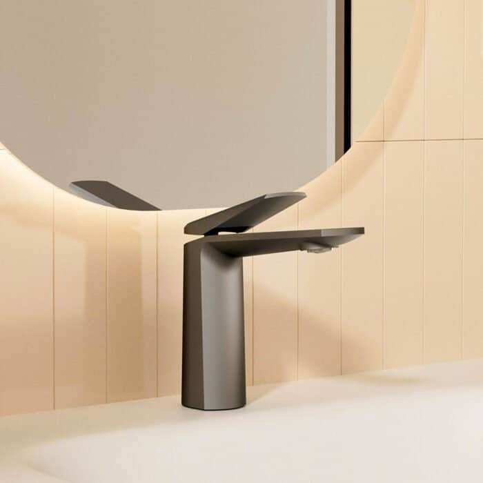 Sleek geometric design faucet for bathroom | B029 01 - Image 2