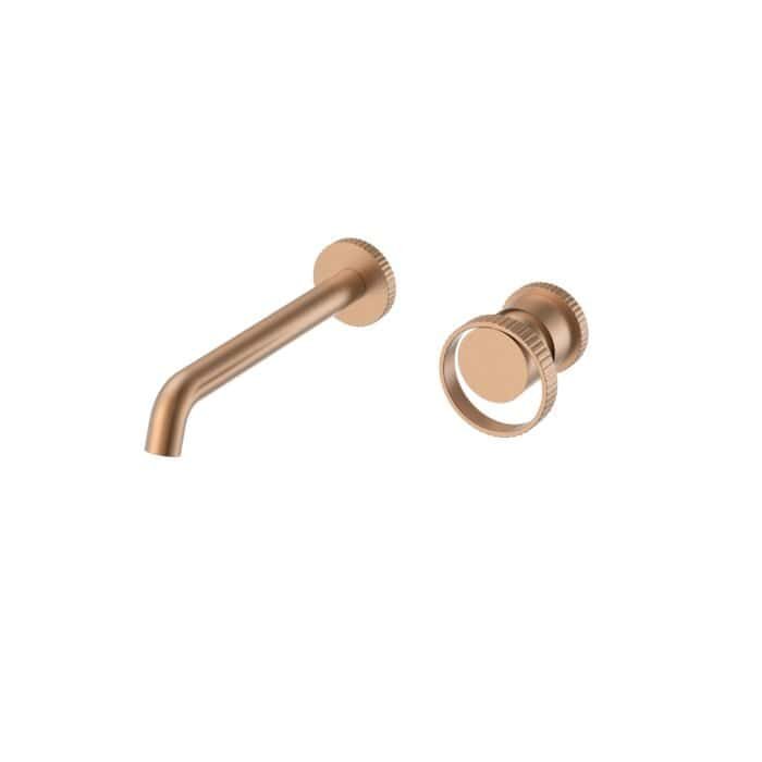 Hollow knurled handle wall mounted faucet | B1004 28 - Image 4