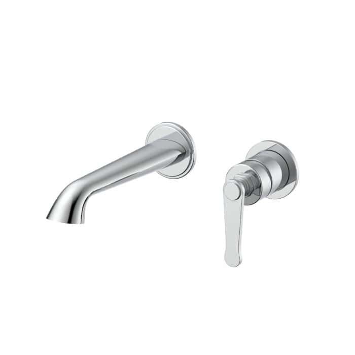 Classic wall faucet with stepped handle for bathroom | B1006A 28 - Image 8
