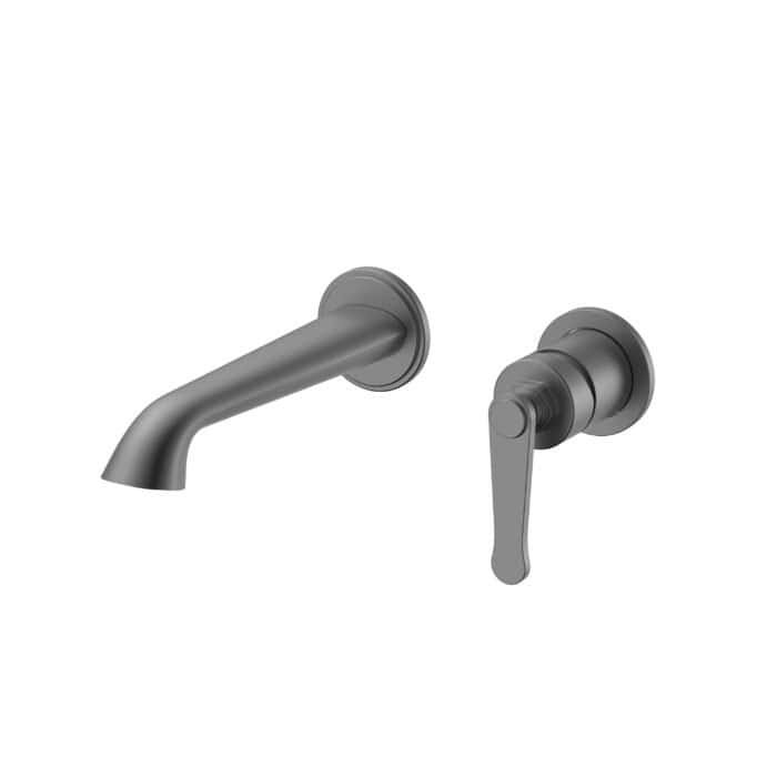 Classic wall faucet with stepped handle for bathroom | B1006A 28 - Image 3