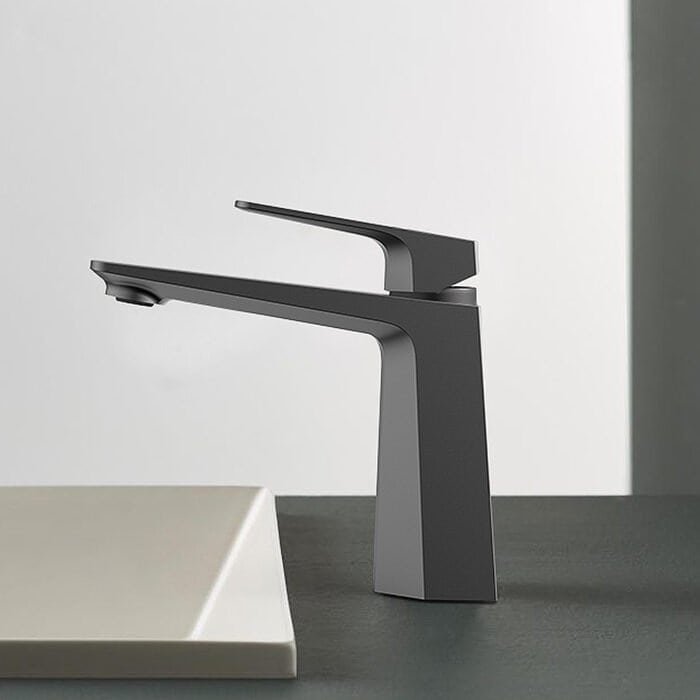 Hexagon bathroom faucet