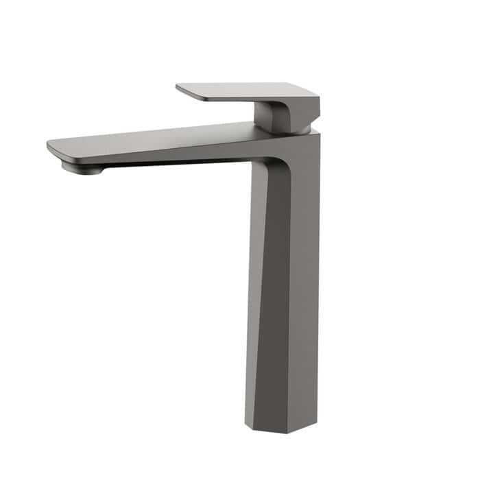 Tall bathroom faucet with Hexagon base | B1015 02