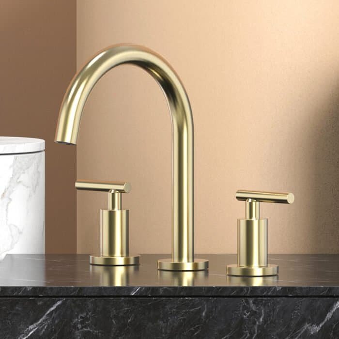 8" widespread bathroom faucet with dual handle | B662 04
