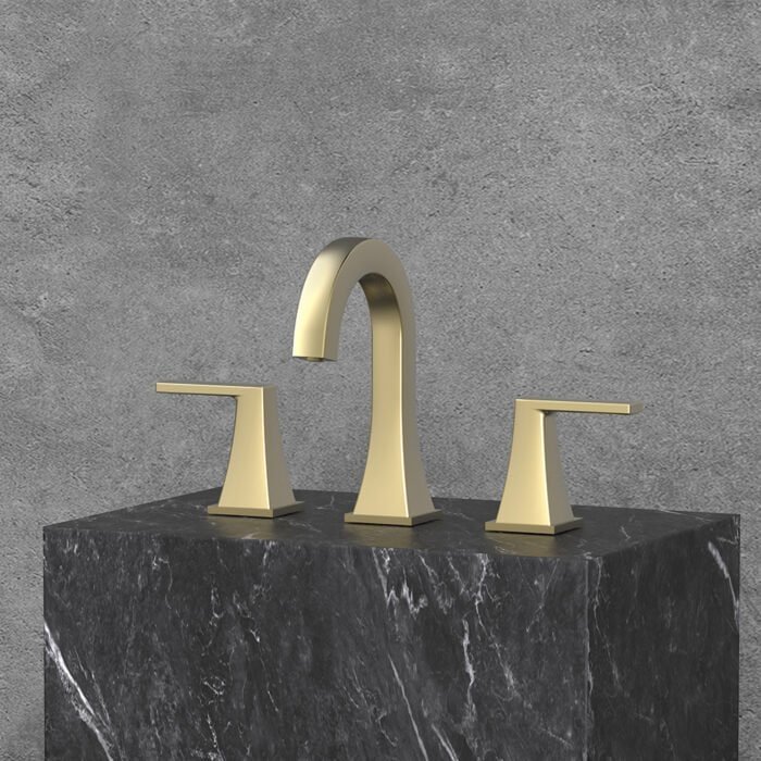 8 in. tapered square bases widespread tap | B818 04