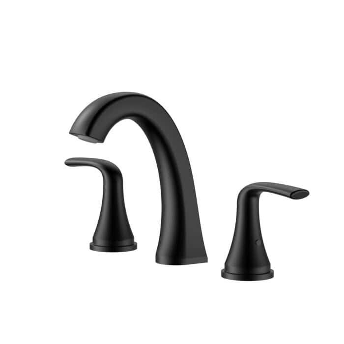 Mid-arc Conical base faucet with 2 handle | B819 04 - Image 3