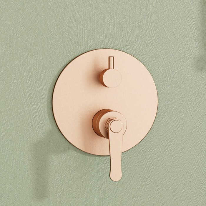 Rose gold 2-way shower set with stepped handle | SO1006A 22 - Image 2