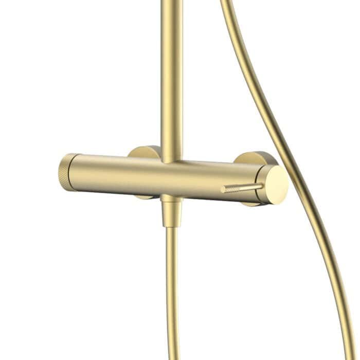 Exposed shower system with knurled handle and knob | SO1010B 12 - Image 2