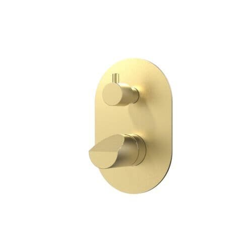Wedge knob 2-way shower mixer in oval design | SO1014A 22