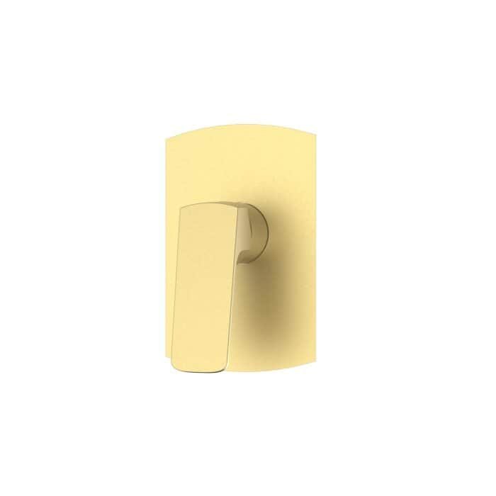 Concealed 1-way square shower mixer with curves | SO1015 21 - Image 2