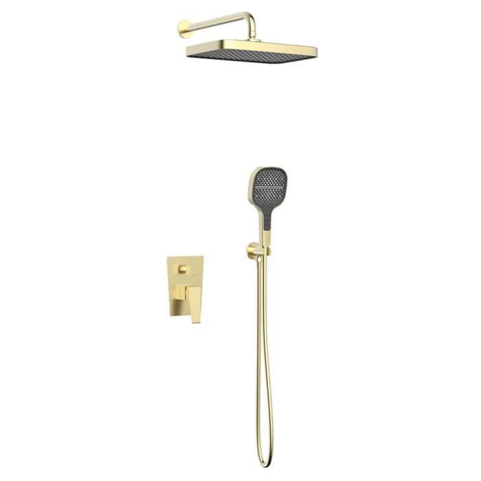 Pressure balance 2-way shower set in square design | SP1005 22 - Image 6