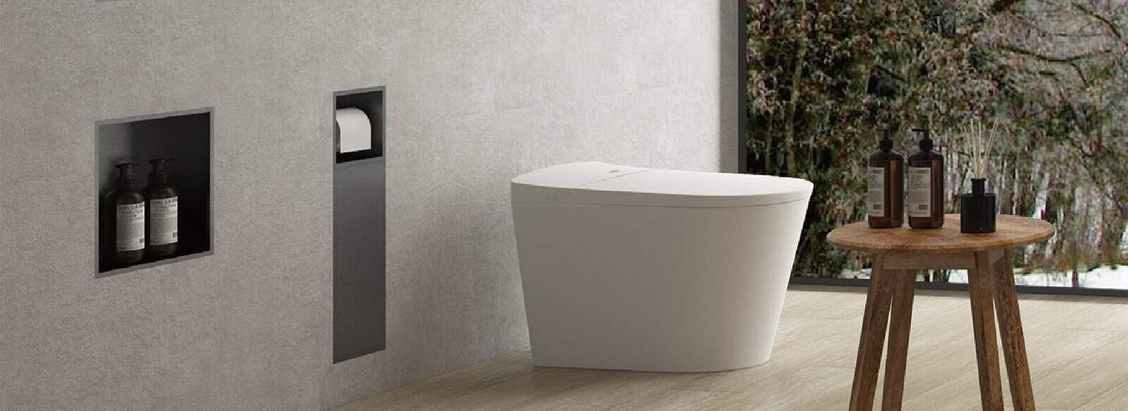 recessed toilet paper holder