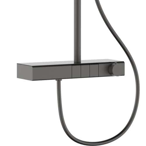Sleek square shower set with slide bar | SC876D 13
