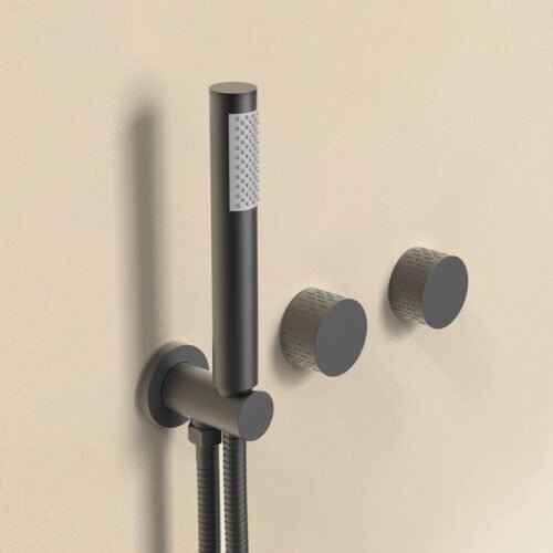 Concealed shower system with wall-mounted showerhead | SO056F 22