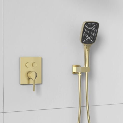 Sleek concealed shower mixer with 2-knob | SO838B 22