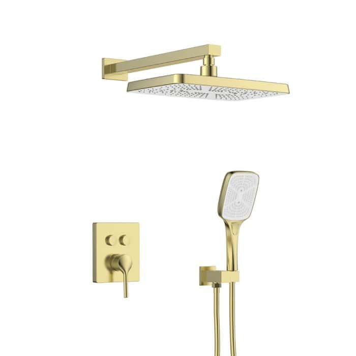 Gold shower set with 2-mode handheld shower | SO792A 22 - Image 4