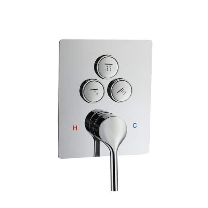 Chrome shower set with slide bar and tub spout | SO792A 23 - Image 2