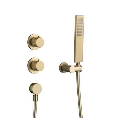 Sleek concealed shower mixer with 2-knob | SO838B 22