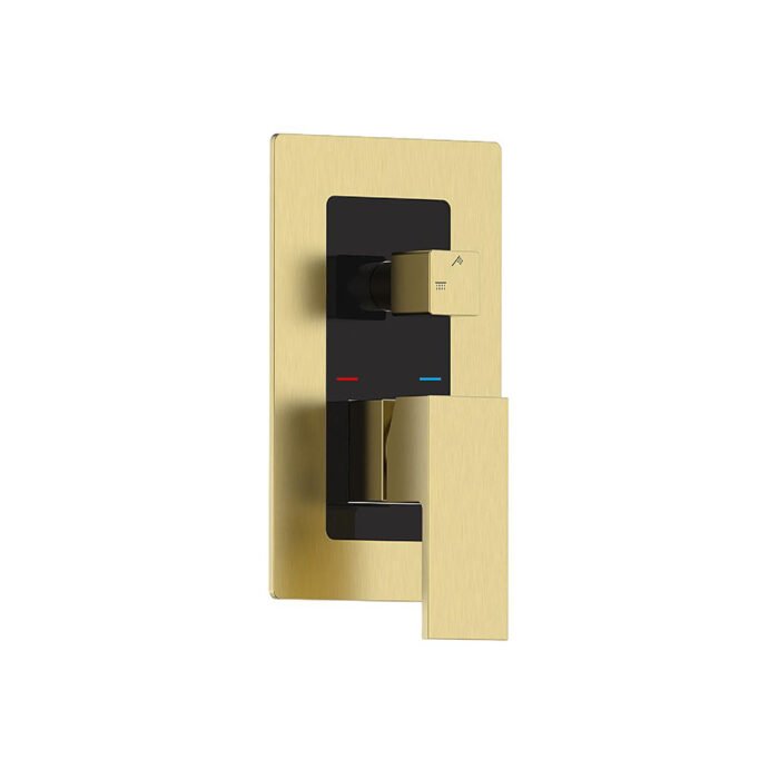 Brass shower system with black and gold body | SO892 22 - Image 2