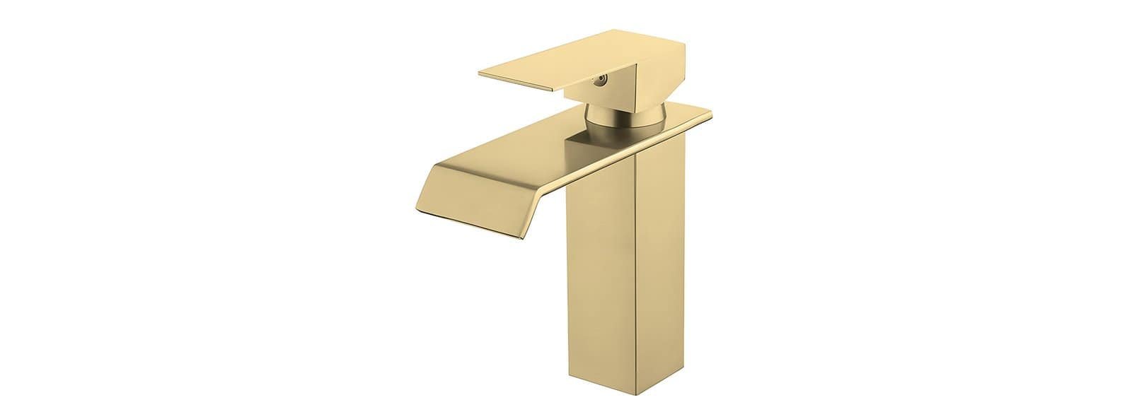Waterfall single hole bathroom faucet with closed-spout - B921A 01 43 2