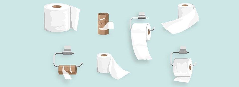Replacing new toilet paper