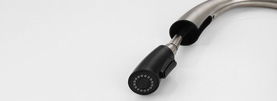 Dual-mode kitchen faucet diverter