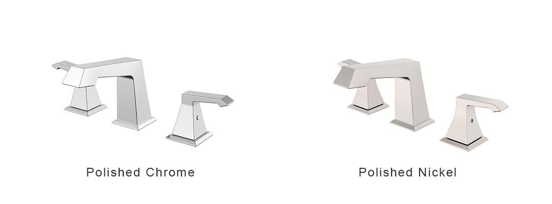 Faucet Compared | Polished Nickel and Polished Chrome