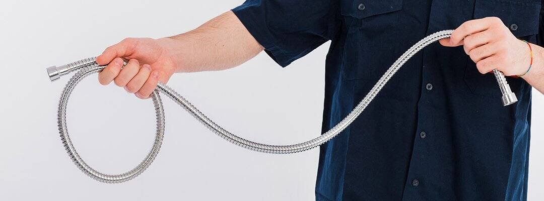 Measure the shower hose length
