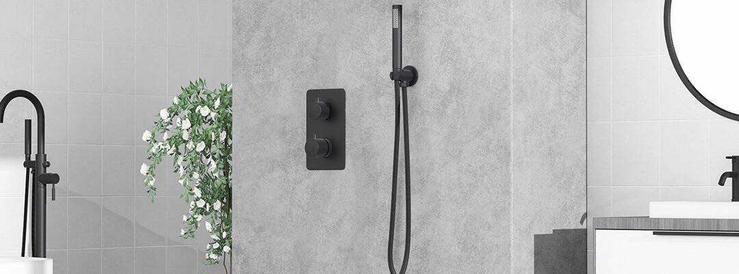 Stainless steel shower hose with round showerhead - SC602E
