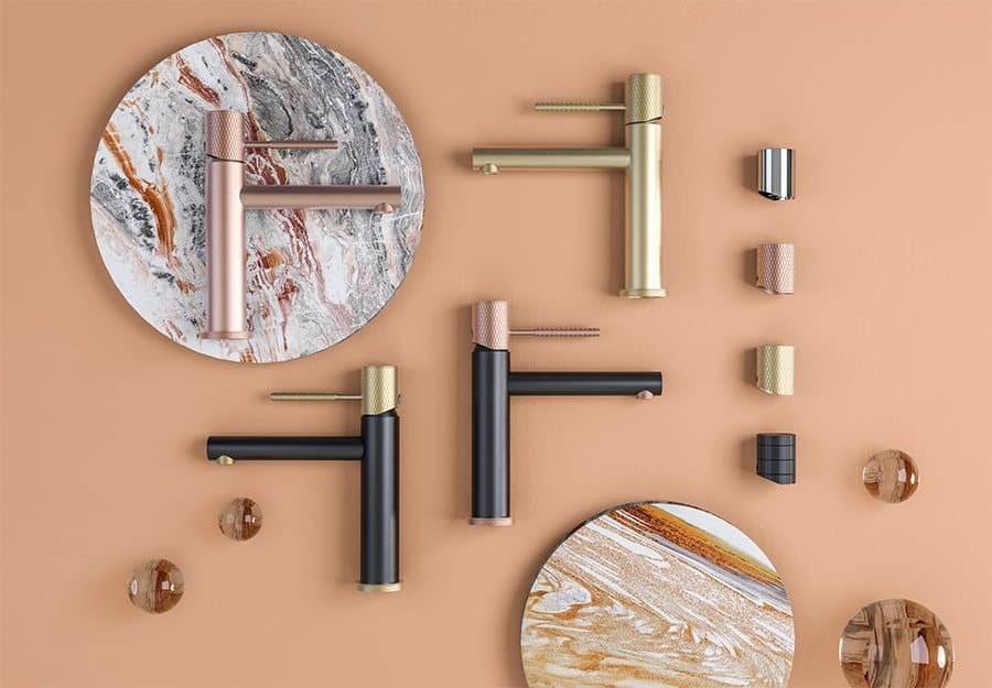 Bathroom faucet different finishes - B703D 01