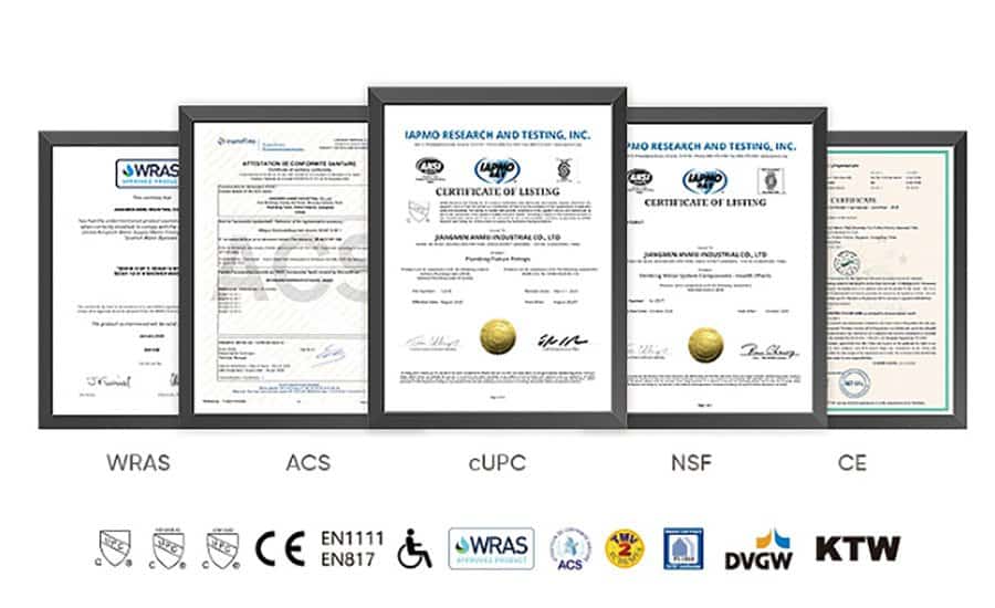 certification list - 900