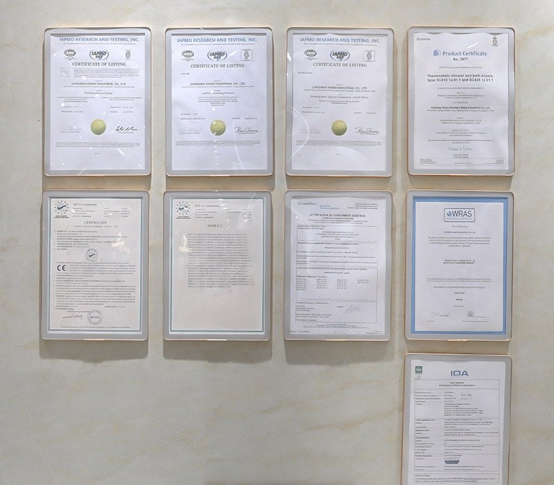 certification list
